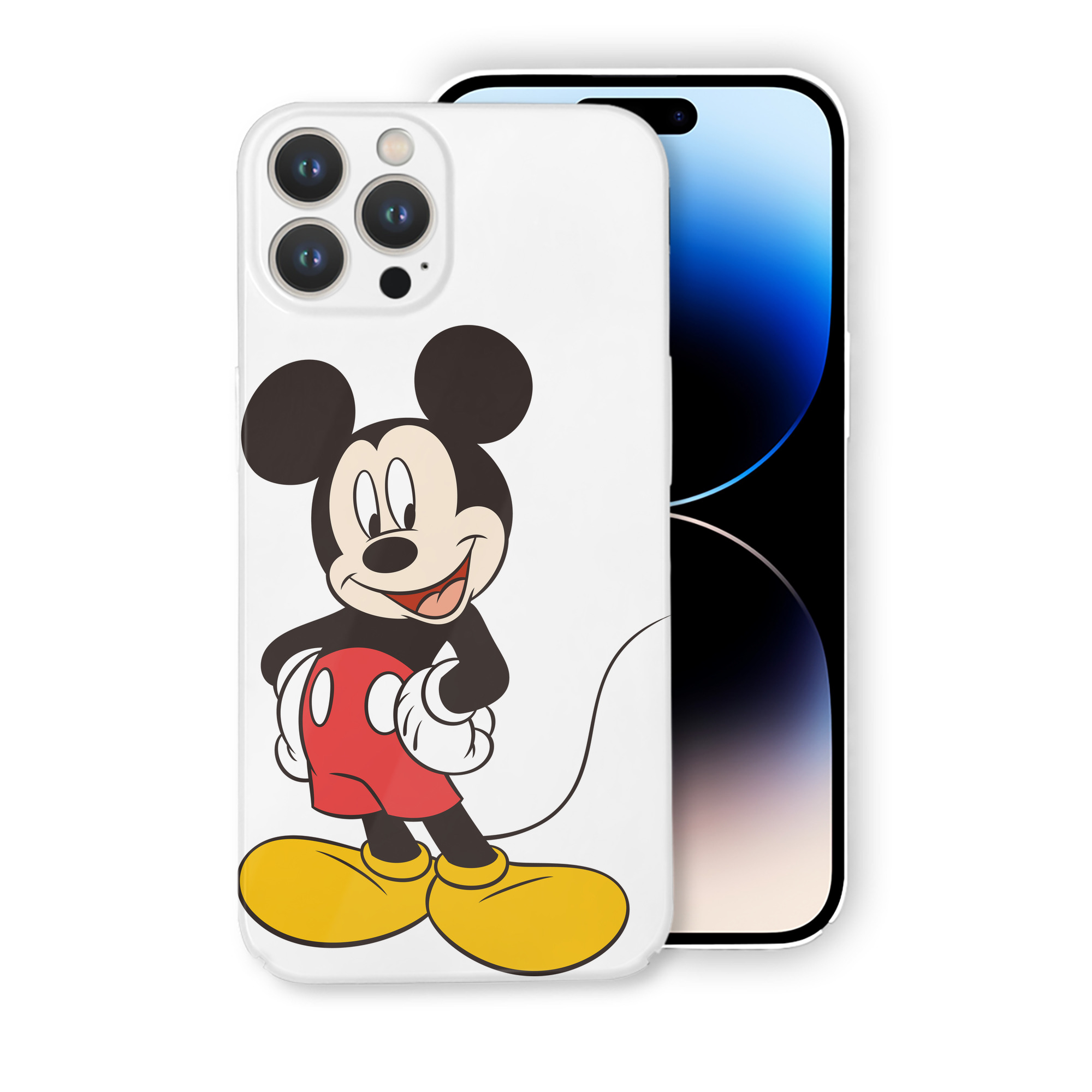 （画像用） ミッキーマウス Mickey Mouse 【iPhone 14シリーズ対応】ハードケース